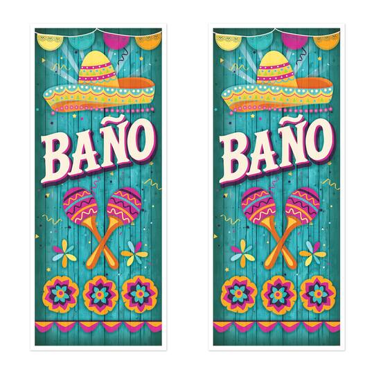 Beistle 6Ft Bano Door Covers, 2ct. | 6 ft | Michaels®